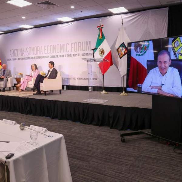 Gobernador Durazo y Gobernadora Hobbs consolidan megarregión con visión de futuro